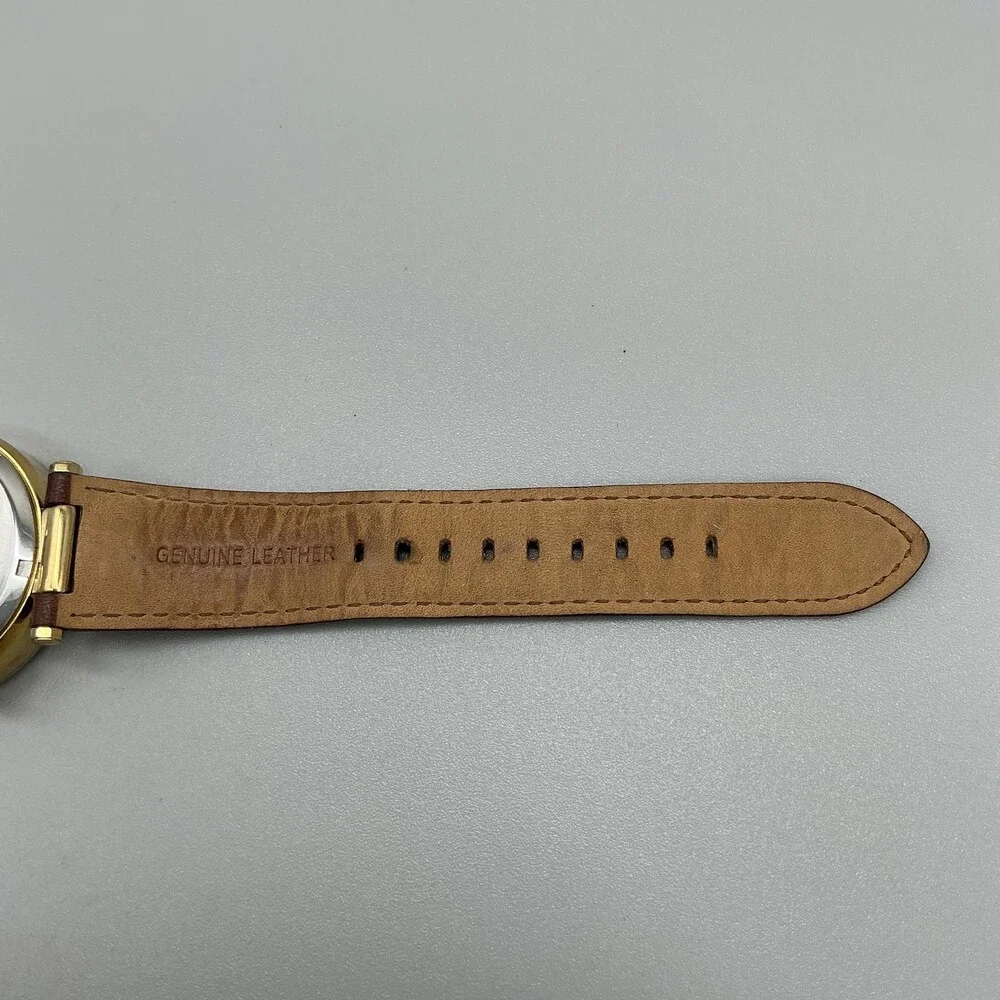 Michael Kors Parker MK-2249 Womens Watch 39mm Gold Tone Chronograph New Battery